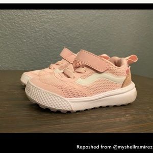 Baby girl vans- size 4
